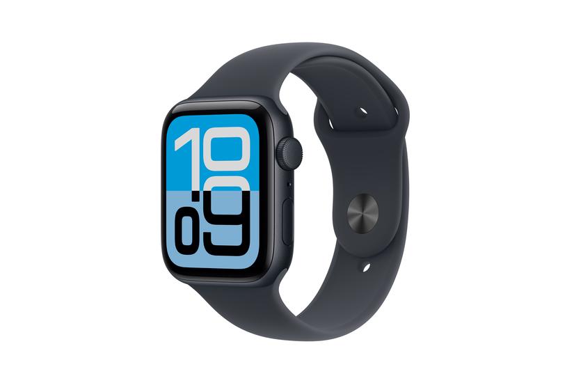 Apple Watch SE (3nd generation) OLED 44 mm Digital 368 x 448 pixel Berøringsskærm Sort Wi-Fi GPS (satellit)