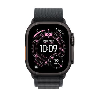 Apple Watch Ultra 3 OLED 49 mm Digital 422 x 514 pixel Berøringsskærm 5G Sort Wi-Fi GPS (satellit)