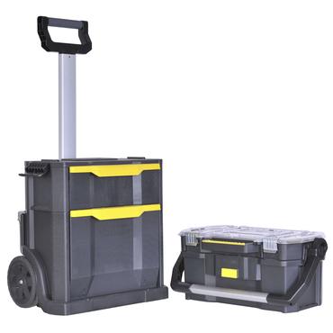 Stanley STST1-79231 transportkasse til udstyr Trolley etui Sort, Gul