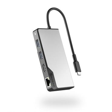 ALOGIC USB-C Fusion ALPHA 5-in-1 Hub V2 - dockingstation - USB-C - HDMI - 1GbE