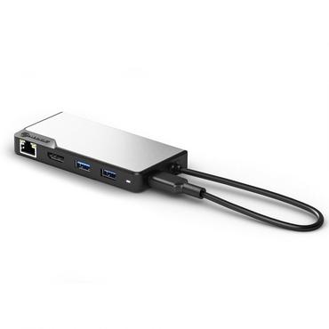 ALOGIC USB-C Fusion ALPHA 5-in-1 Hub V2 - dockingstation - USB-C - HDMI - 1GbE