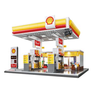 Jamara CaDA Shell Gas Station with Shop and Car Wash