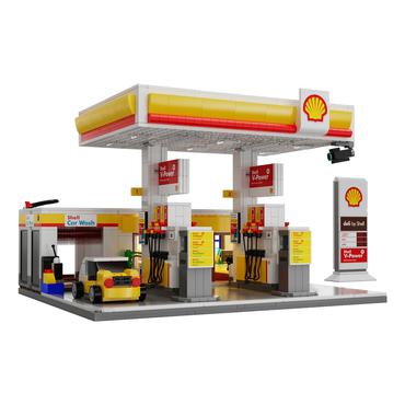 Jamara CaDA Shell Gas Station with Shop and Car Wash