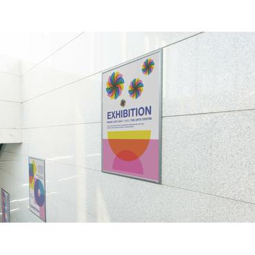 DURABLE Klapprahmen Aluminium A2 silber