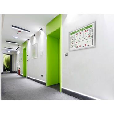 DURABLE Klapprahmen Aluminium A2 silber