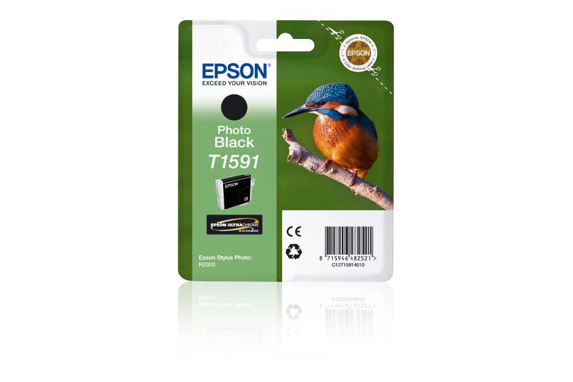 Epson T1591 - foto-svart - original - bl&auml;ckpatron