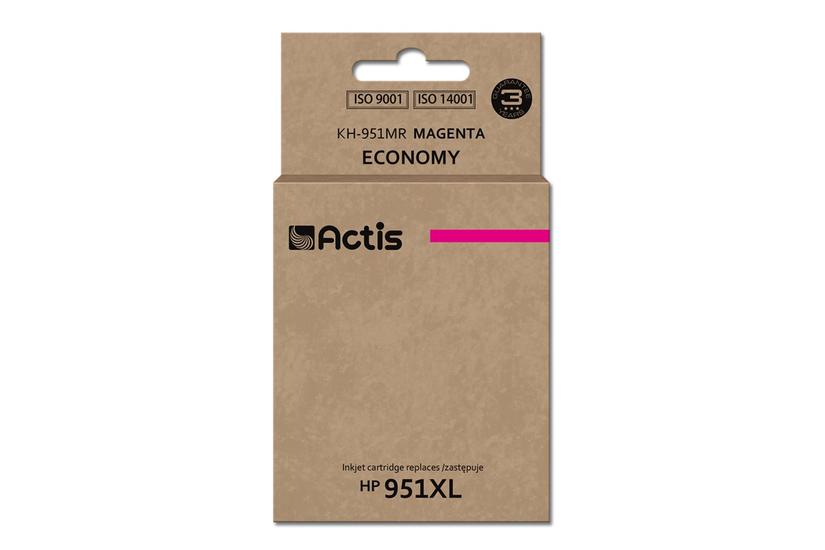 Actis KH-951MR blæk (erstatning HP 951XL CN047AE; Standard; 25 ml; rød)