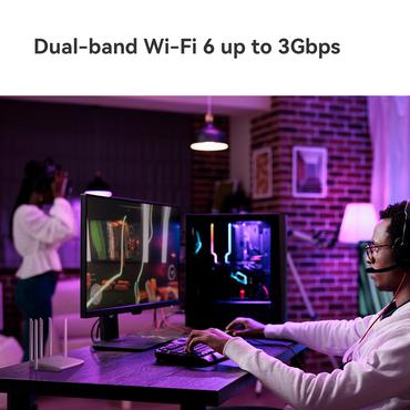 Imou HX21 tr&aring;dl&oslash;s router Gigabit Ethernet Dual-band (2,4 GHz / 5 GHz) Hvid