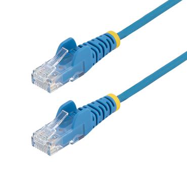 StarTech.com 7m Blue Slim CAT6 Ethernet Cable, Snagless, 28AWG, LSZH - patch-kabel - 7 m - bl&aring;