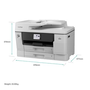 Brother MFC-J6960DW Multifunktionsprinter Inkjet A3 1200 x 4800 dpi 31 sider pr. minut Wi-Fi