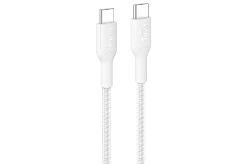 USB-C till USB-C 240W 2.0 fl&auml;tad PCR 1M