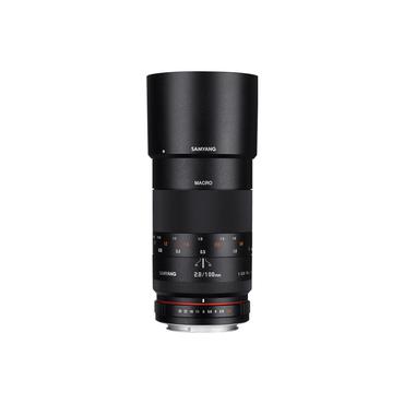 Samyang 100mm F2.8 ED UMC MACRO MILC Objektiv med fast fokus Sort