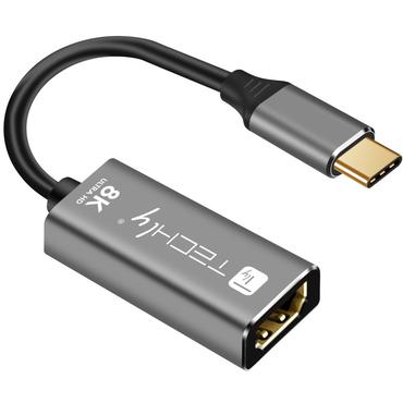 Techly Adapter USB-C auf HDMI 2.1 0.15m
