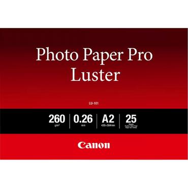Canon Photo Paper Pro Luster LU-101 - fotopapper - lyster - 25 ark - A2 - 260 g/m&sup2;