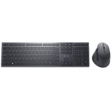 Dell Premier KM900 - sæt med mus og tastatur - samarbejde - QWERTY - Pan Nordic - grafit Indgangsudstyr
