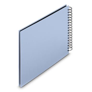 Hama 00009864 fotoalbum og arkbeskyttelse Bl&aring; 100 ark Spiral indbinding