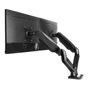 ICY BOX IB-MS304-T - stativ - f&ouml;r 2 LCD-sk&auml;rmar - sortera