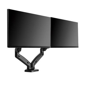 ICY BOX IB-MS304-T - stativ - f&ouml;r 2 LCD-sk&auml;rmar - sortera