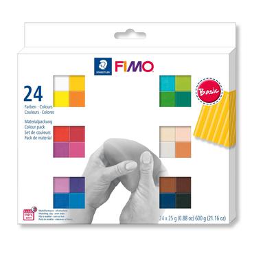 Modeller Fimo&reg; Soft Basic 24x25g ass (24)