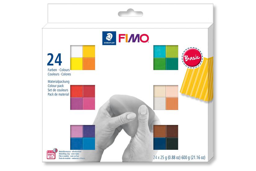 Modeller Fimo&reg; Soft Basic 24x25g ass (24)