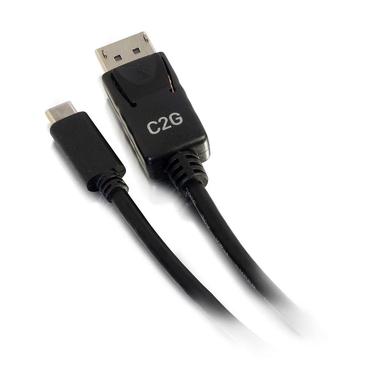 C2G 6ft USB C to DisplayPort Cable Extern videoadapter - Chrontel CH7213A - USB-C