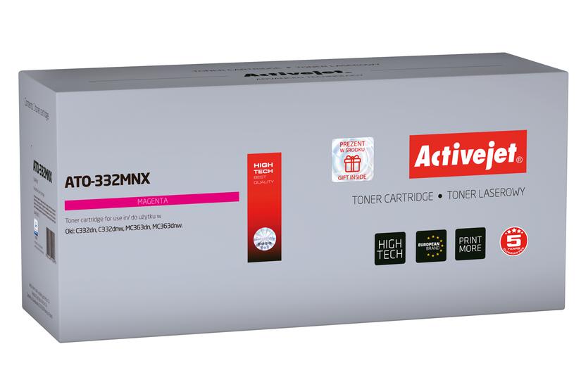 Activejet ATO-332MNX (erstatning OKI 46508710; Supreme; 3500 sider; rød)