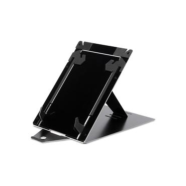 R-Go Tools Tablet- en laptopstandaard R-Go Riser Duo, geschikt voor 10-22 inch scherm, zwart