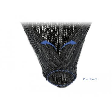 Delock Braided Sleeving self-closing - flätad ärm