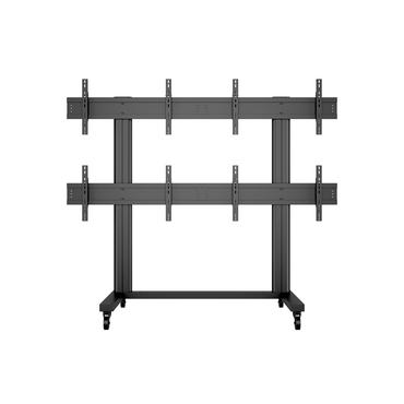 Multibrackets M Public Video Wall Stand 4-Screens st&auml;ll - f&ouml;r 4 LCD-bildsk&auml;rmar - svart