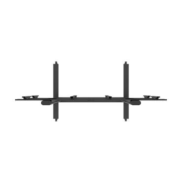 Multibrackets M Public Video Wall Stand 4-Screens st&auml;ll - f&ouml;r 4 LCD-bildsk&auml;rmar - svart