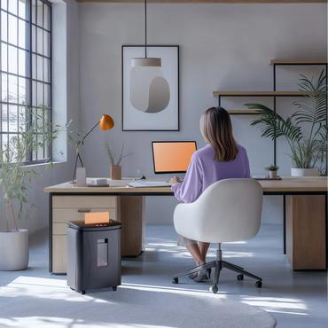 Hama Safe Auto M1200 papirmakulator Mikromakulering 60 dB 22,5 cm Sort