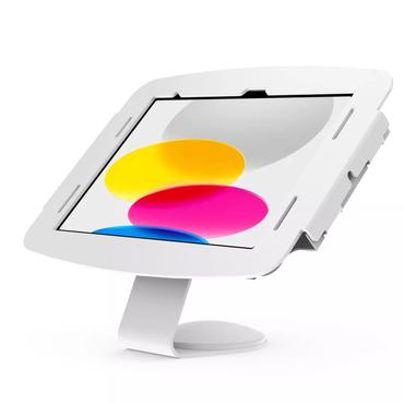 Compulocks iPad Pro 12.9" (3-6th Gen) Space Enclosure Core Counter Stand or Wall Mount monteringssæt - 45° synsvinkel - for tablet - hvid