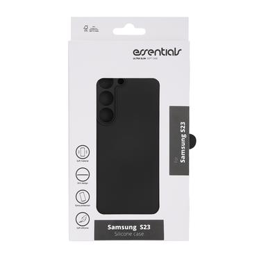 Samsung Galaxy S23 silicone back cover, black