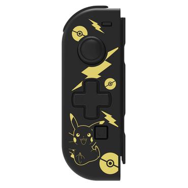 HORI D-Pad Controller (L) - Pokémon: Pikachu Black & Gold - spelkontroll - kabelansluten