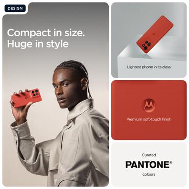 Motorola edge 60 Neo 16,1 cm (6.36") Dual SIM Android 15 5G USB Type-C 12 GB 256 GB 5000 mAh Rød