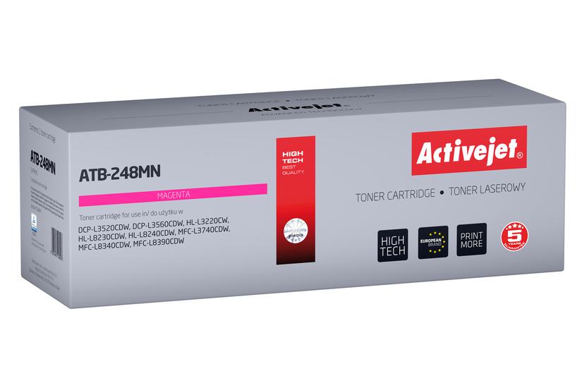 Activejet ATB-248MN Toner for Brother printers; Replacement Brother TN248M; Supreme; 1000 pages; purple)