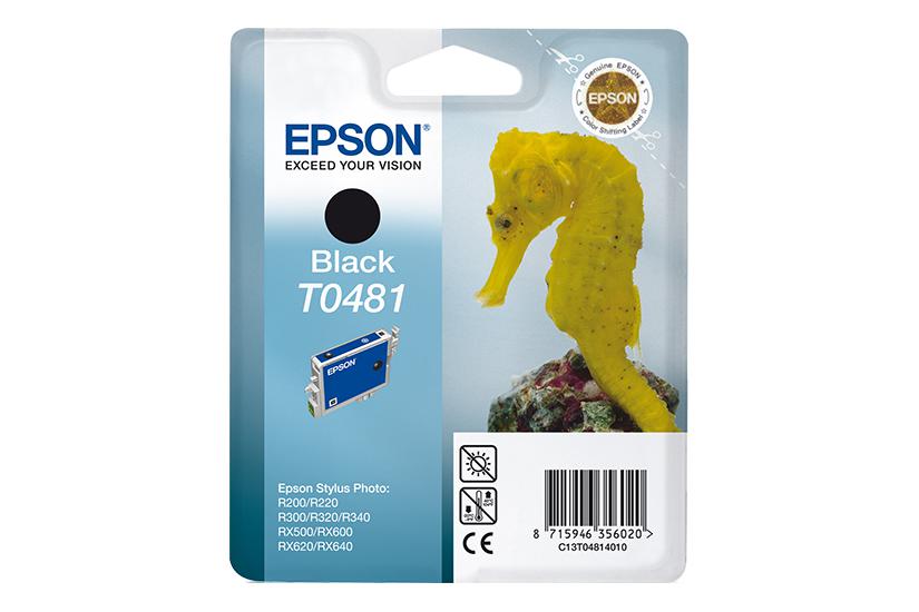 Epson T0481 - sort - original - bl&aelig;kpatron