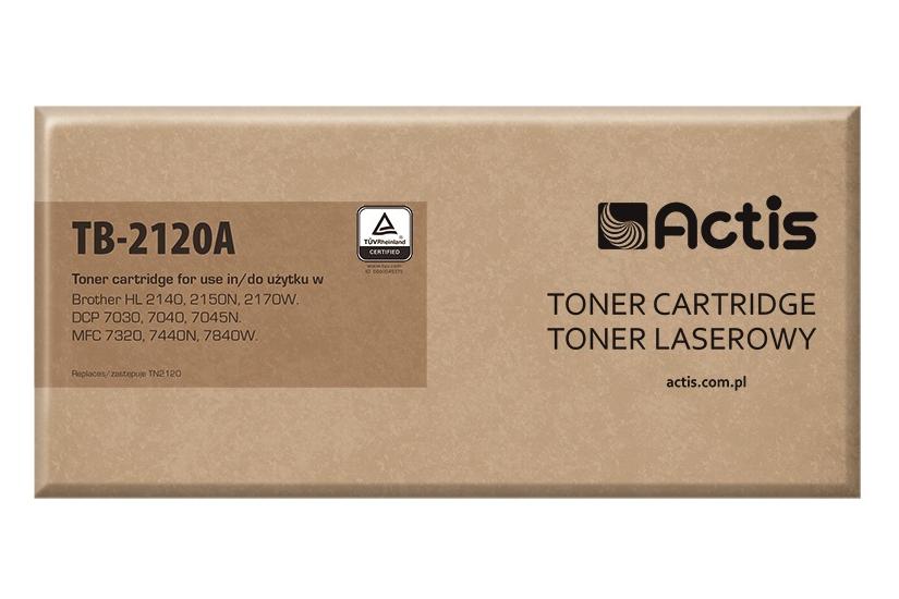 Actis Tonerpatron TB-2120A (erstatning Brother TN-2120; Standard; 2600 sider; sort)