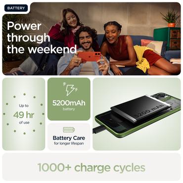 Motorola moto g06 17,5 cm (6.88") Dual SIM Android 15 4G USB Type-C 4 GB 256 GB 5200 mAh Grøn