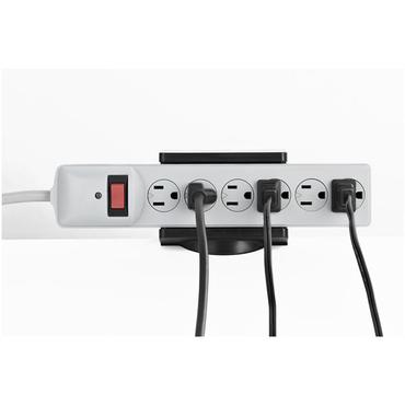 StarTech.com Power Strip Desk Mount - Clamp-on Power Strip Holder - Adjustable - Desk / Table Clamp for Power Strip (PWRSTRPCLMP) - monteringskl&auml;mma till effektband