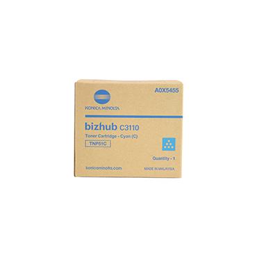 Konica Minolta TNP-51C - cyan - original - tonerkassett