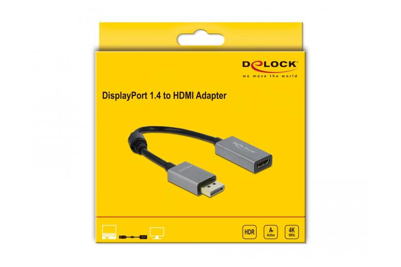Delock videokort - DisplayPort / HDMI - 20 cm