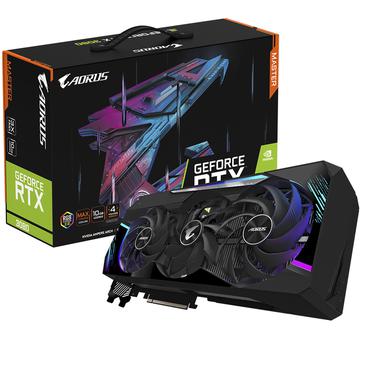 Gigabyte AORUS GeForce RTX 3080 MASTER 10G (rev. 3.0) - NVIDIA RTX3080 - 10GB GDDR6X