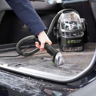 Bissell SpotClean Pet Pro Plus Cylinderdamp rengøringsmiddel 2,8 L 750 W Sort, Transparent