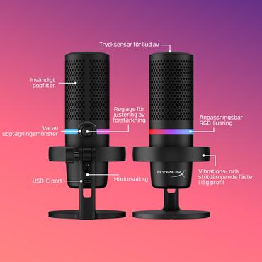 HyperX DuoCast - mikrofon