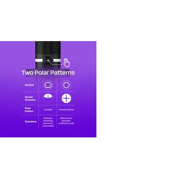 HyperX DuoCast - mikrofon