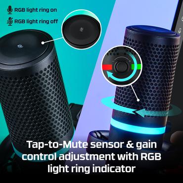 HyperX DuoCast - mikrofon