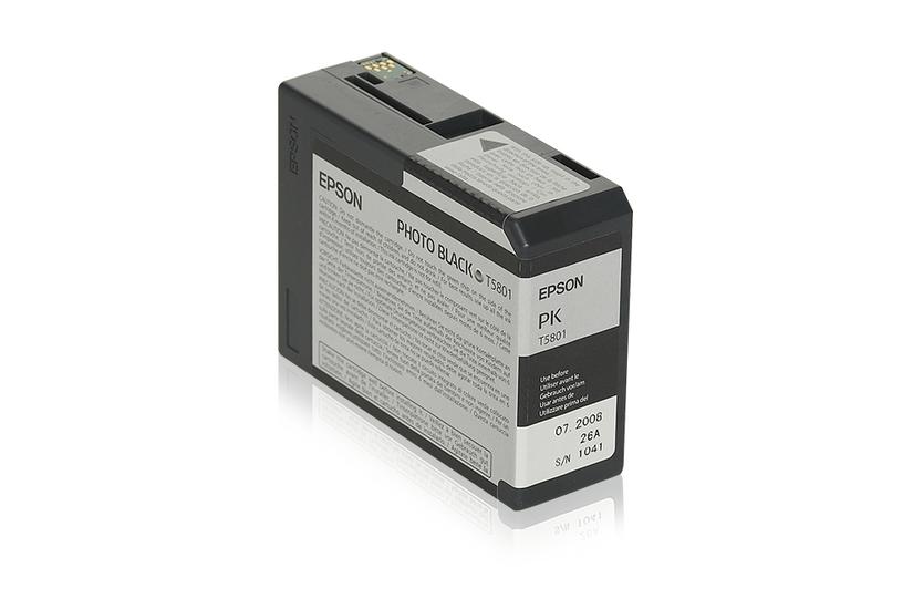 Epson T5801 - foto-svart - original - bl&auml;ckpatron