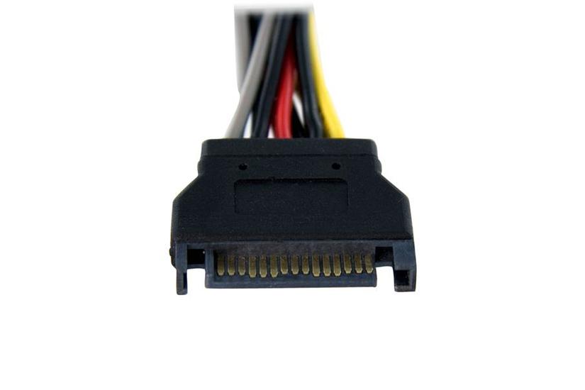 StarTech.com 6in SATA Power Y Splitter Cable Adapter - M/F - Power splitter - SATA power (M) to SATA power (F) - 6 in - PYO2SATA - strøm-splitter - SATA strøm til SATA strøm - 15.2 cm