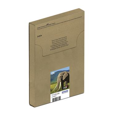 Epson 24 Multipack Easy Mail Packaging - 6-pack - svart, gul, cyan, magenta, ljus magenta, ljus cyan - original - bl&auml;ckpatron